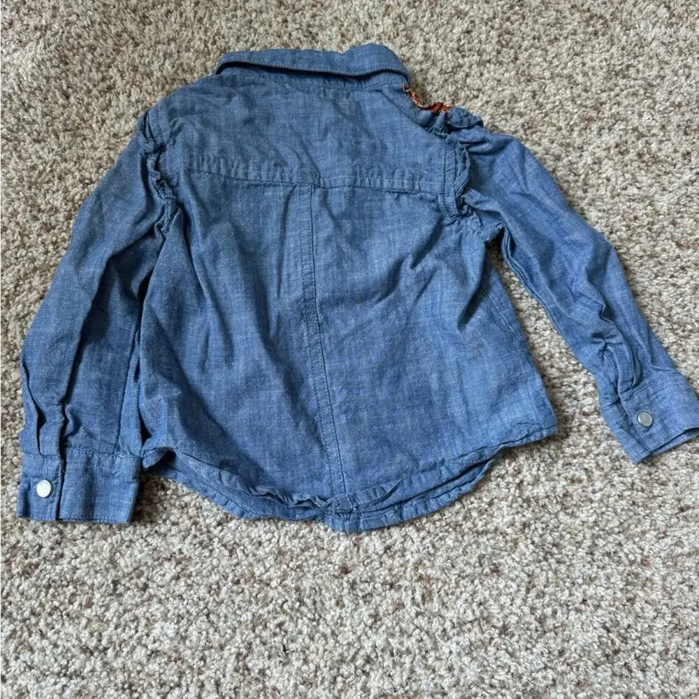 Cowboy shirt for toddler girl, size2T, Gymboree